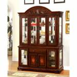 Petersburg I Hutch & Buffet Cherry Finish 